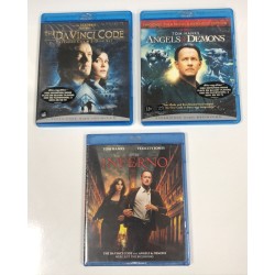 DA VINCI TRILOGY BLU RAY SET