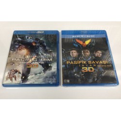 PACIFIC RIM / PACIFIC RIM : ISYAN 3D2D - 2 FILM BLU RAY SET