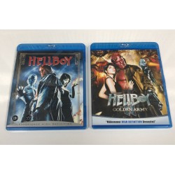 HELLBOY - HELLBOY : GOLDEN ARMY - 2 FILM BLU RAY SET