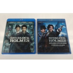 SHERLOCK HOLMES - SHERLOCK HOLMES : GOLGE OYUNLARI - 2 FILM BLU RAY SET
