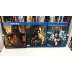 HOBBIT TRILOGY 3D2D BLU RAY SET ( 12 DİSK )