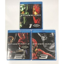 SPIDER MAN TRILOGY BLU RAY SET