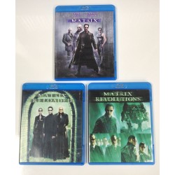 MATRIX TRILOGY BLU RAY SET