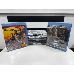FAST & FURIOUS COLLECTION 1-10 / HIZLI VE OFKELI SERISI 1-10 BLU RAY SET