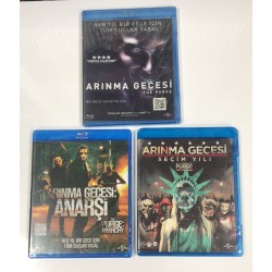 ARINMA GECESI - THE PURGE 3 FILM BLU RAY SET