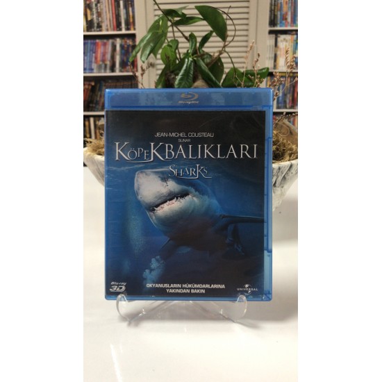 JEAN MICHEL COUSTEAU  -  KÖPEKBALIKLARI 3D2D BLU RAY