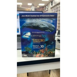 JEAN MICHEL COUSTEAU  -  3 BELGESEL BOX SET 3D2D BLU RAY