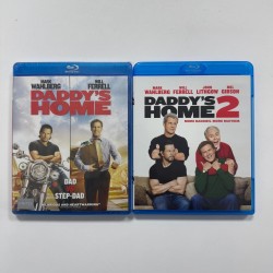 BABALAR SAVASIYOR 1 - 2 / DADY'S HOME 1 - 2 BLU RAY SET ( 2 FILM )
