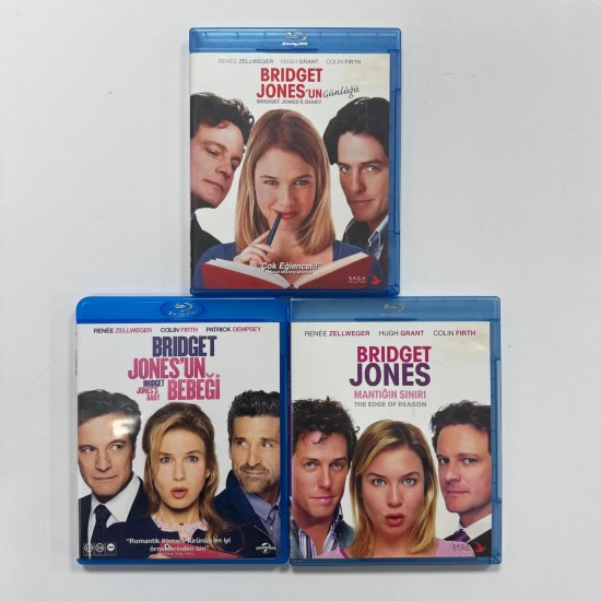 BRIDGET JONES SERISI BLU RAY SET ( 3 FILM )