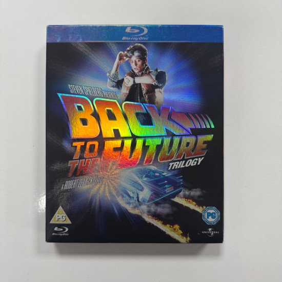 BACK TO THE FUTURE TRILOGY - GELECEGE DONUS UCLEMESI DIGIPACK BLU RAY BOX SET 