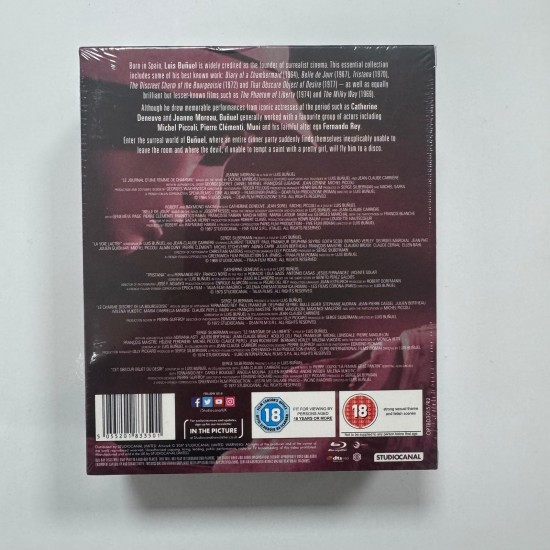 LUIS BUNUEL - THE ESSENTIAL COLLECTION 7 FILM BLU RAY DIGIPACK BOX SET
