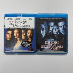 GECEN YAZ NE YAPTIGINI BILIYORUM + GECEN YAZ NE YAPTIGINI HALA BILIYORUM 2 FILM BLU RAY SET