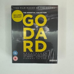 JEAN - LUC GODARD THE ESSENTIAL COLLECTION 5 FILM BLU RAY DIGIPACK BOX SET