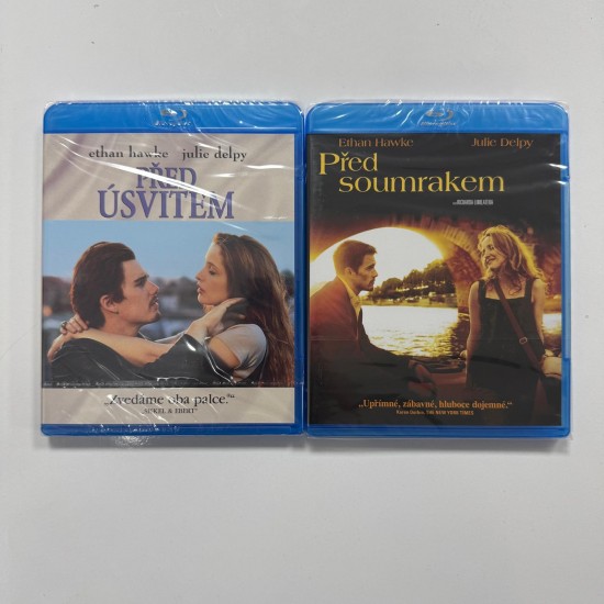 BEFORE SUNRISE ( GUN DOGMADAN ) + BEFORE SUNSET ( GUN BATMADAN ) BLU RAY SET ( 2 FILM )