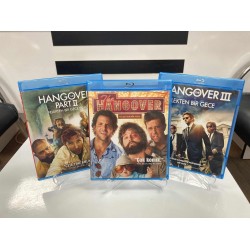 FELEKTEN BIR GECE 1-2-3 / HANGOVER 1-2-3 BLU RAY SET