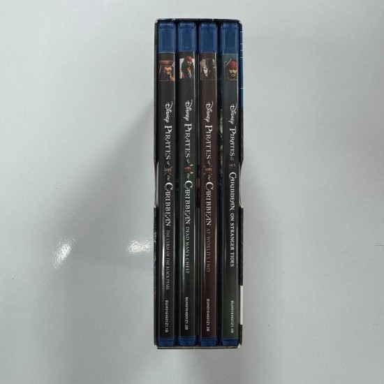 KARAYIP KORSANLARI 1 - 4 / PIRATES OF THE CARIBBEAN 1 - 4 BLU RAY BOX SET