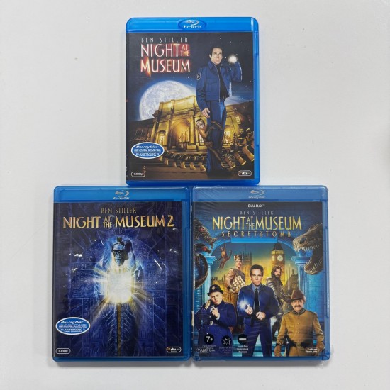 MUZEDE BIR GECE SERISI - 3 FILM BLU RAY SET