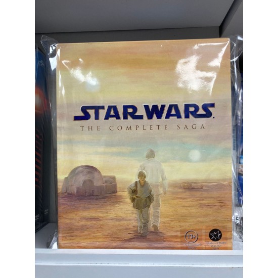 STAR WARS THE COMPLETE SAGA BLU RAY BOX SET ( 9 DİSK ) STAR WARS THE COMPLETE SAGA BLU RAY BOX SET ( 9 DİSK )