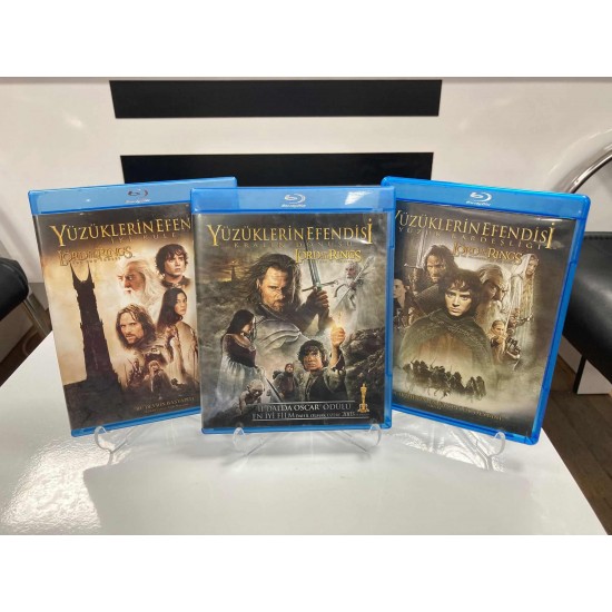 YUZUKLERIN EFENDISI 1-2-3 / LORD OF THE RINGS 1-2-3 BLU RAY SET YUZUKLERIN EFENDISI 1-2-3 / LORD OF THE RINGS 1-2-3 BLU RAY SET