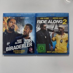 ZOR BIRADERLER 1 - 2 / RIDE ALONG 1 - 2 BLU RAY SET ( 2 FILM )