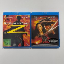 THE MASK OF ZORRO - THE LEGEND OF ZORRO  2 FILM BLU RAY SET