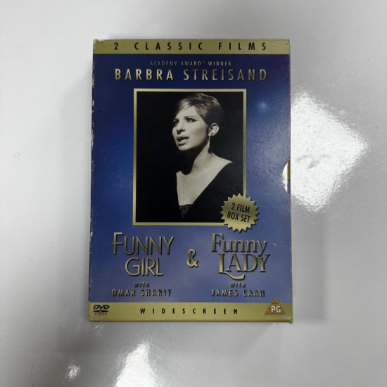 BARBRA STREISAND 2 FILM DVD BOX SET ( FUNNY GIRL & FUNNY LADY ) BARBRA STREISAND 2 FILM DVD BOX SET ( FUNNY GIRL & FUNNY LADY )