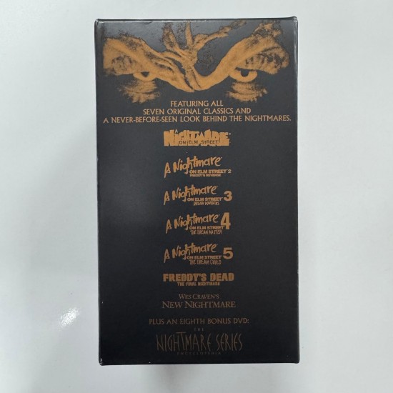 ELM SOKAGINDA KABUS - A NIGHTMARE ON ELM STREET SNAPCASE DVD BOX SET ( 7 FILM + 1 BONUS )