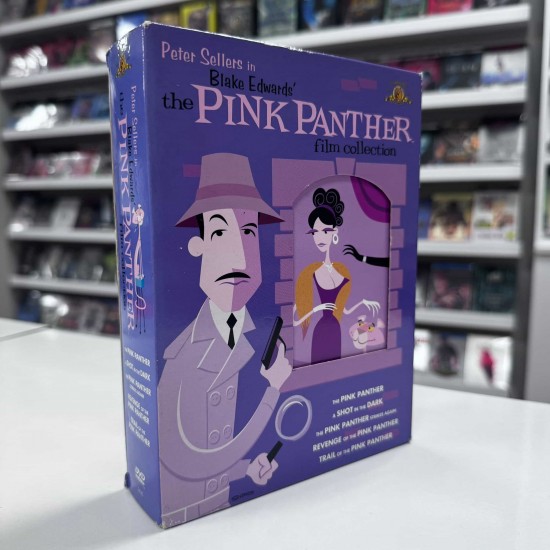 PEMBE PANTER KOLEKSIYONU - THE PINK PANTHER COLLECTION ( PETER SELLERS IN BLAKE EDWARDS ) 5 FILM DVD BOX SET PEMBE PANTER KOLEKSIYONU - THE PINK PANTHER COLLECTION ( PETER SELLERS IN BLAKE EDWARDS ) 5 FILM DVD BOX SET