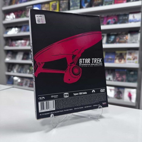 STAR TREK : STARDATE COLLECTION - UZAY YOLU : YILDIZ TARIHI KOLEKSIYONU 10 FILM DVD BOX SET STAR TREK : STARDATE COLLECTION - UZAY YOLU : YILDIZ TARIHI KOLEKSIYONU 10 FILM DVD BOX SET
