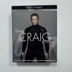 THE DANIEL CRAIG COLLECTION ( 007 - JAMES BOND ) 4 FILM 4K UHD + BLU RAY BOX SET