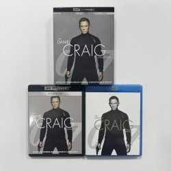 THE DANIEL CRAIG COLLECTION ( 007 - JAMES BOND ) 4 FILM 4K UHD + BLU RAY BOX SET