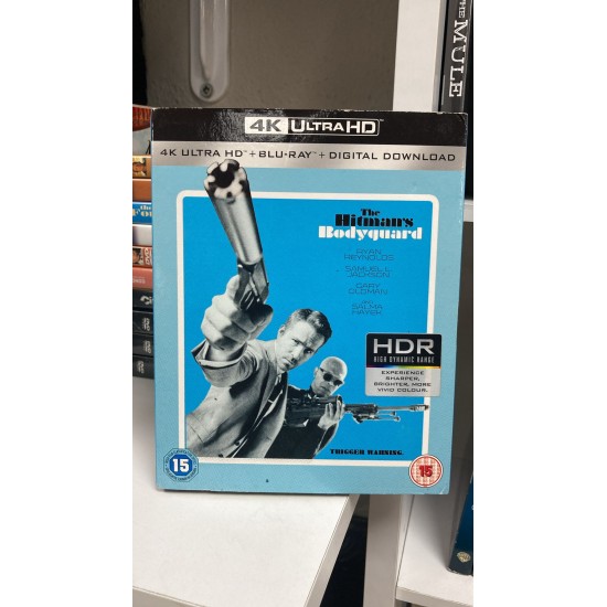 THE HITMAN'S BODYGUARD 4K UHD + BLU RAY THE HITMAN'S BODYGUARD 4K UHD + BLU RAY