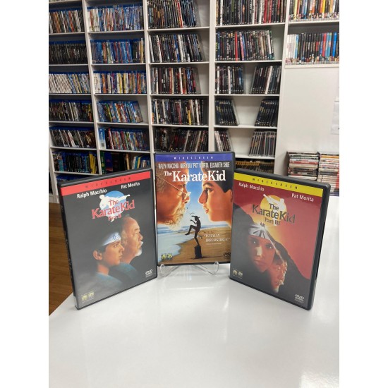 THE KARATE KID 1-2-3 DVD SET