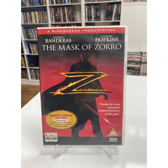 THE MASK OF ZORRO DVD