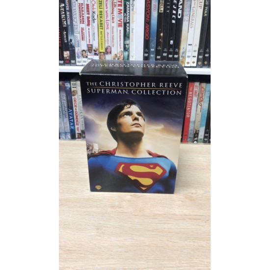 THE CHRISTOPHER REEVE SUPERMAN COLLECTION DVD BOX SET 