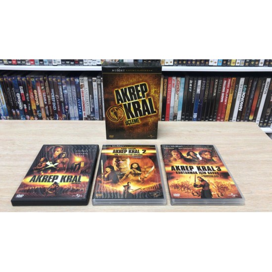 AKREP KRAL ÜÇLEMESİ DVD BOX SET