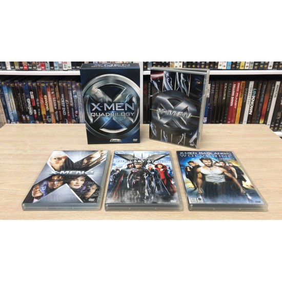 X-MEN QUADRILOGY 4 FİLM DVD BOX SET