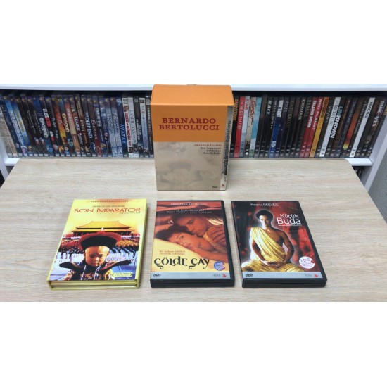 BERNARDO BERTOLUCCI : ORYANTAL ÜÇLEME KOLEKSİYONU SAGA -3 FİLM 7 DVD BOX SET 