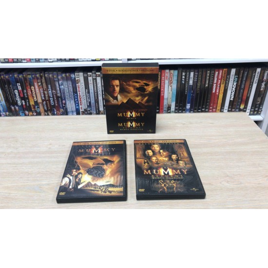 THE MUMMY - MUMYA 2 FİLM DVD BOX SET ( 4 DİSK )