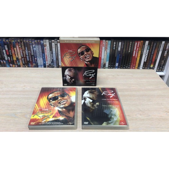 RAY CHARLES KOLEKSİYONU DVD BOX SET ( FİLM + KONSER )