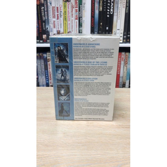 UNDERWORLD QUADRILOGY 4 FİLM DVD BOX SET