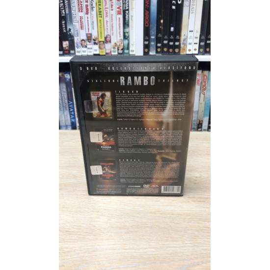 STALLONE - RAMBO TRILOGY DVD BOX SET