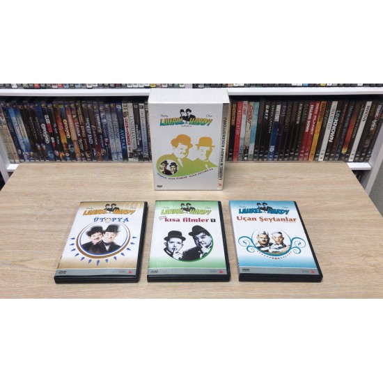 LAUREL HARDY KOLEKSİYONU SAGA - 3 FİLM DVD BOX SET