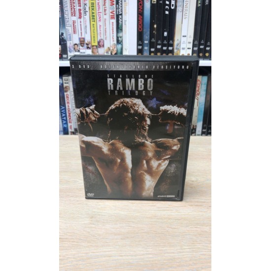 STALLONE - RAMBO TRILOGY DVD BOX SET