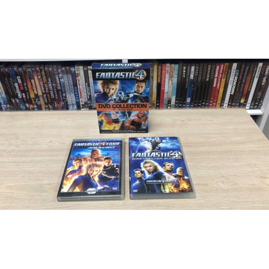 FANTASTİK DÖRTLÜ 2 FİLM DVD BOX SET ( 3 DİSK )