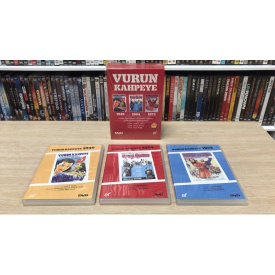 VURUN KAHPEYE DVD BOX SET ( 3 VERSİYON )