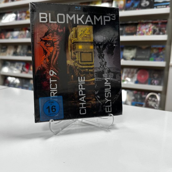 NEILL BLOOMKAMP 3 FILM DIGIBOOK BLU RAY