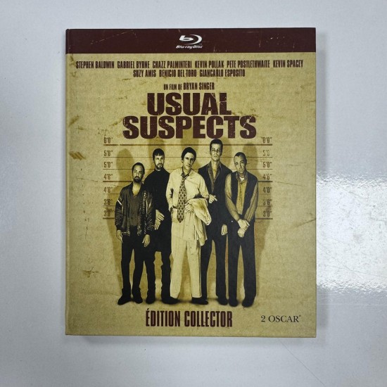 THE USUAL SUSPECTS - OLAGAN SUPHELILER DIGIBOOK BLU RAY + DVD