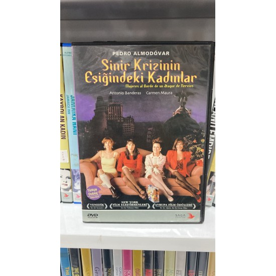 SİNİR KRİZİNİN EŞİĞİNDEKİ KADINLAR DVD SİNİR KRİZİNİN EŞİĞİNDEKİ KADINLAR DVD