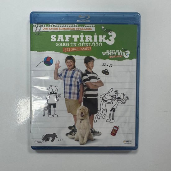 SAFTIRIK 3 : GREG'IN GUNLUGU ( ISTE SIMDI YANDIK ) BLU RAY 
